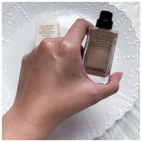 chanel glow highlighter|chanel les beiges highlighting fluid.